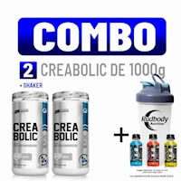 COMBO UNIVERSE NUTRITION - 2 CREABOLIC 1 KG. + SHAKER